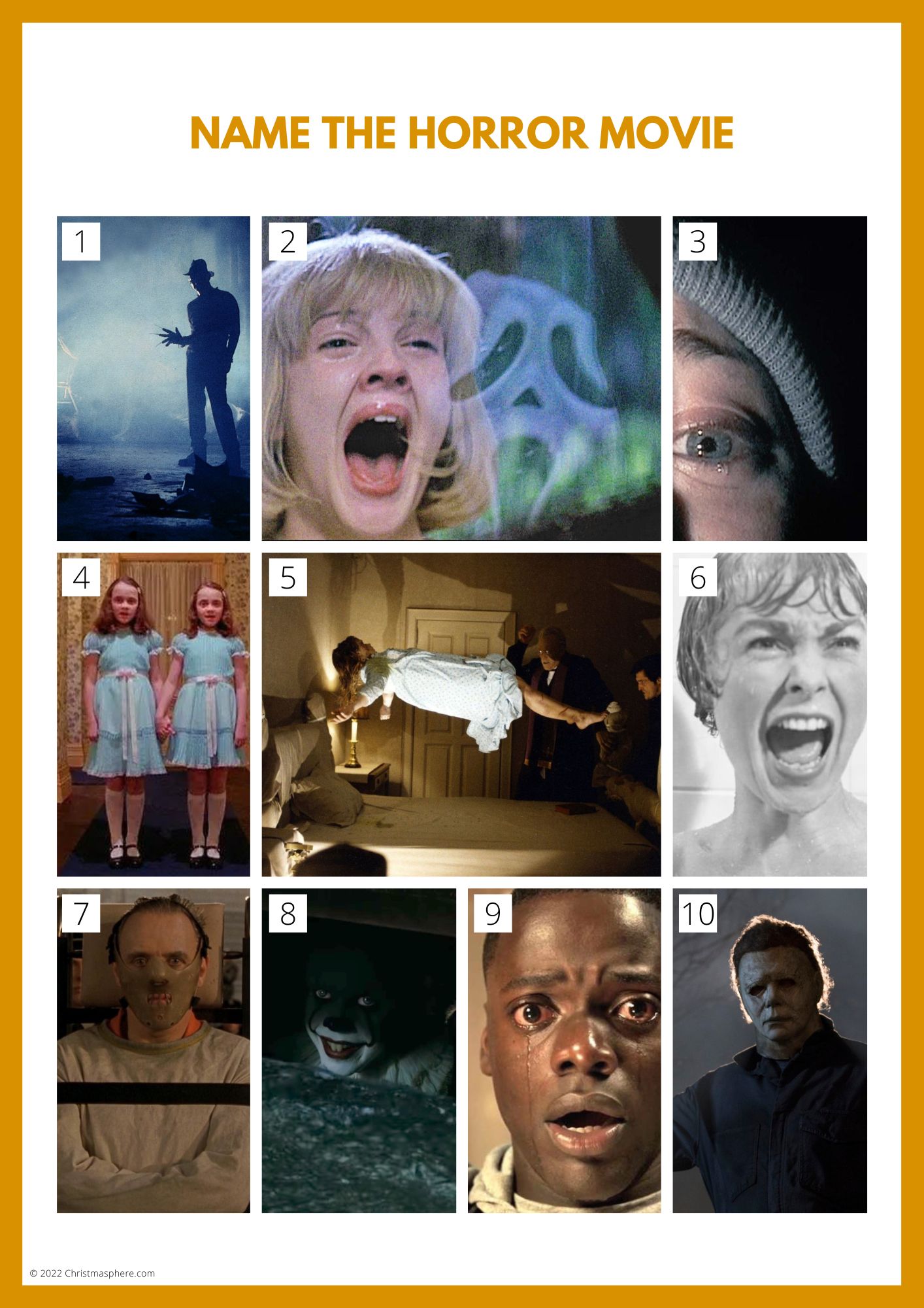 halloween picture quiz: six quiz rounds with free printables